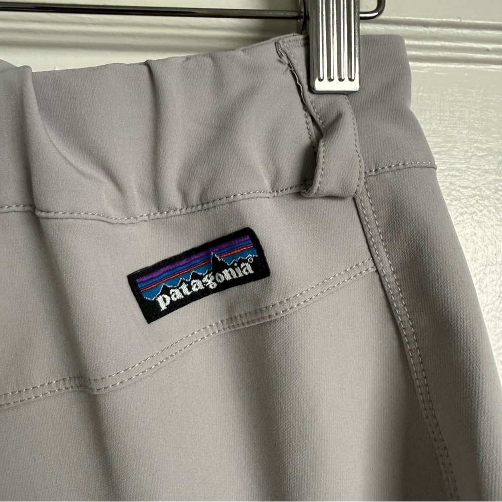 PATAGONIA Alpine Guide Soft Shell Stretch Pants in Light Gray size 8 - Picture 8 of 9
